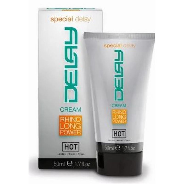 Hot Delay Cream Crema Retardante 50 ml | VibraZon