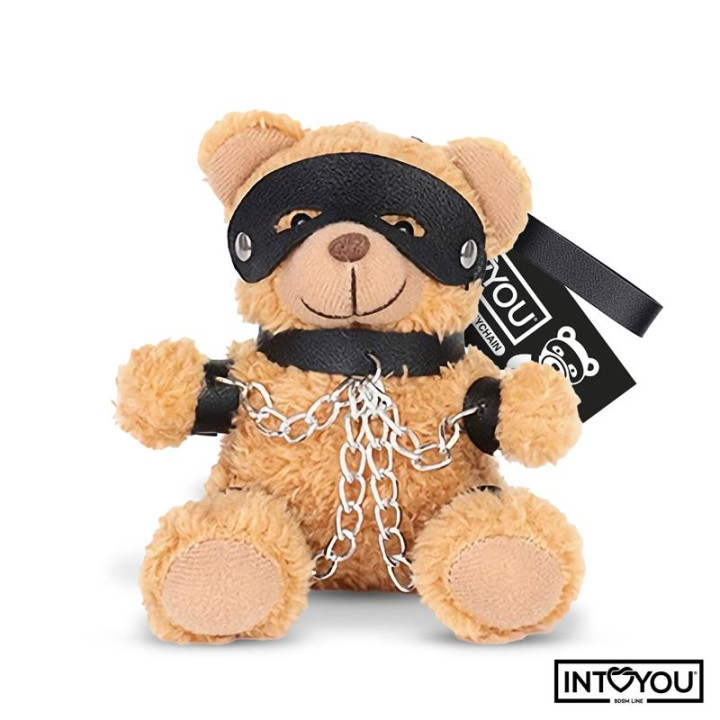 Bubu Llavero de Osito BDSM con Cadenas de Intoyou Bdsm Line | VibraZon
