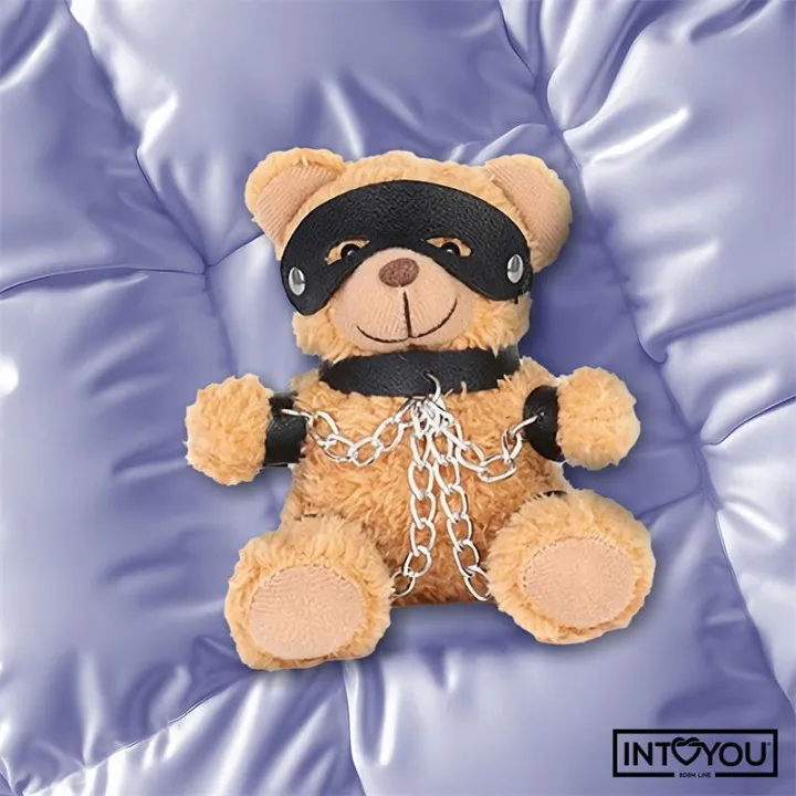 Bubu Llavero de Osito BDSM con Cadenas de Intoyou Bdsm Line