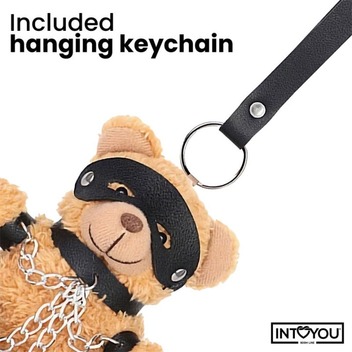 Bubu Llavero de Osito BDSM con Cadenas de Intoyou Bdsm Line | VibraZon