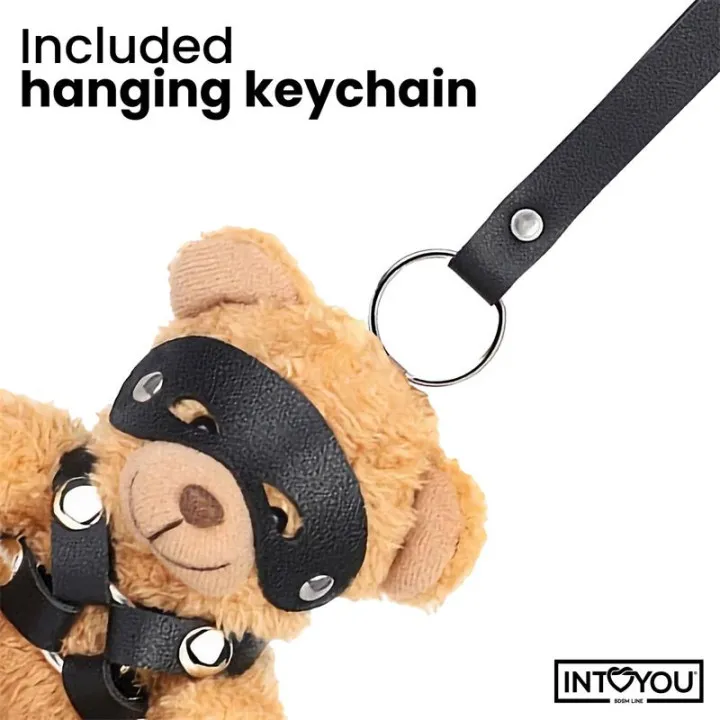 Bearly Llavero de Osito BDSM con Arnés de Intoyou Bdsm Line