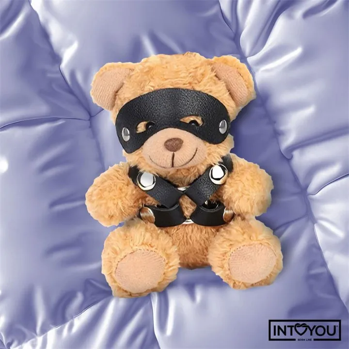 Bearly Llavero de Osito BDSM con Arnés de Intoyou Bdsm Line