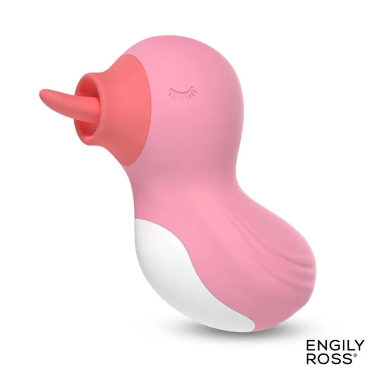 Quacky Masajeador con Lengua Licking de Engily Ross