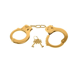 Esposas de Metal Doradas de Fetish Fantasy Gold | VibraZon