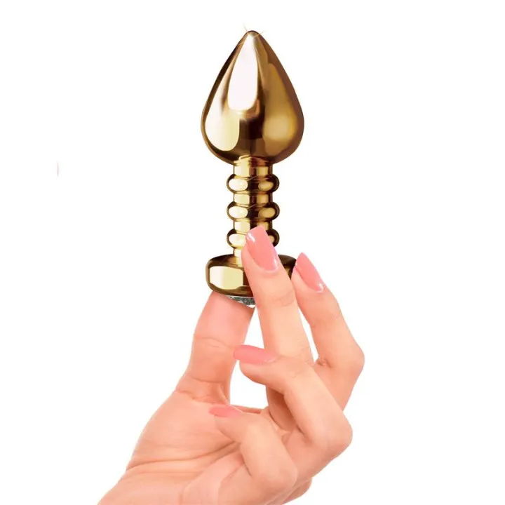 Plug Anal Dorado de Fetish Fantasy Gold
