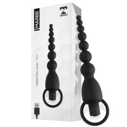 Marbe Cadena Anal con Vibración USB Silicona de Tardenoche