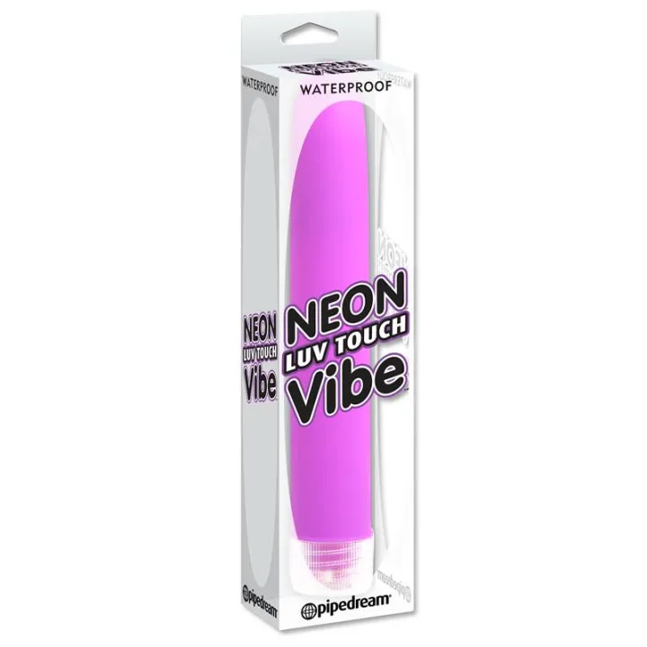 Vibrador Luv Touch Púrpura de Neon