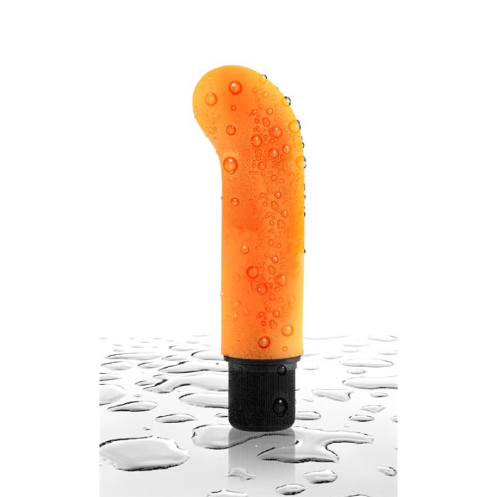 Neon Vibrador Jr. G-Spot Softees Naranja | VibraZon