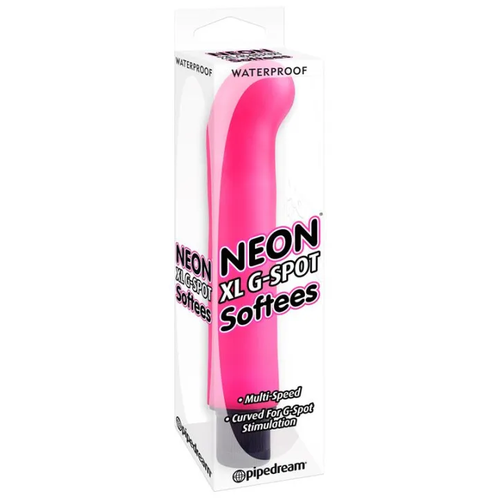 Neon Vibrador XL Luv Touch G-Spot Softees Rosa
