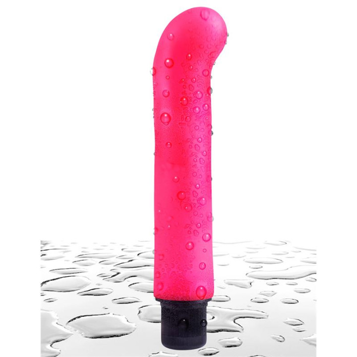 Neon Vibrador XL Luv Touch G-Spot Softees Rosa | VibraZon