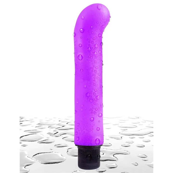 Neon Vibrador XL Luv Touch G-Spot Softees Púrpura