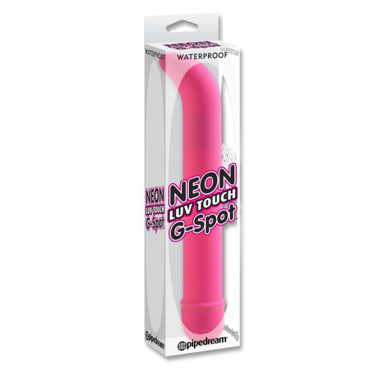 Neon Vibrador Luv Touch Punto G Rosa | VibraZon