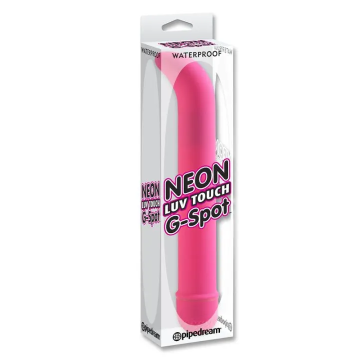 Neon Vibrador Luv Touch Punto G Rosa