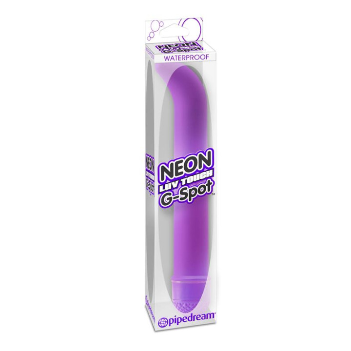 Neon Vibrador Luv Touch Punto G Púrpura | VibraZon