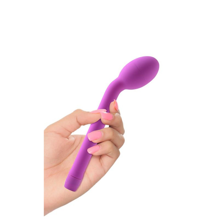 Neon Vibrador Luv Touch Slender Punto G Púrpura | VibraZon