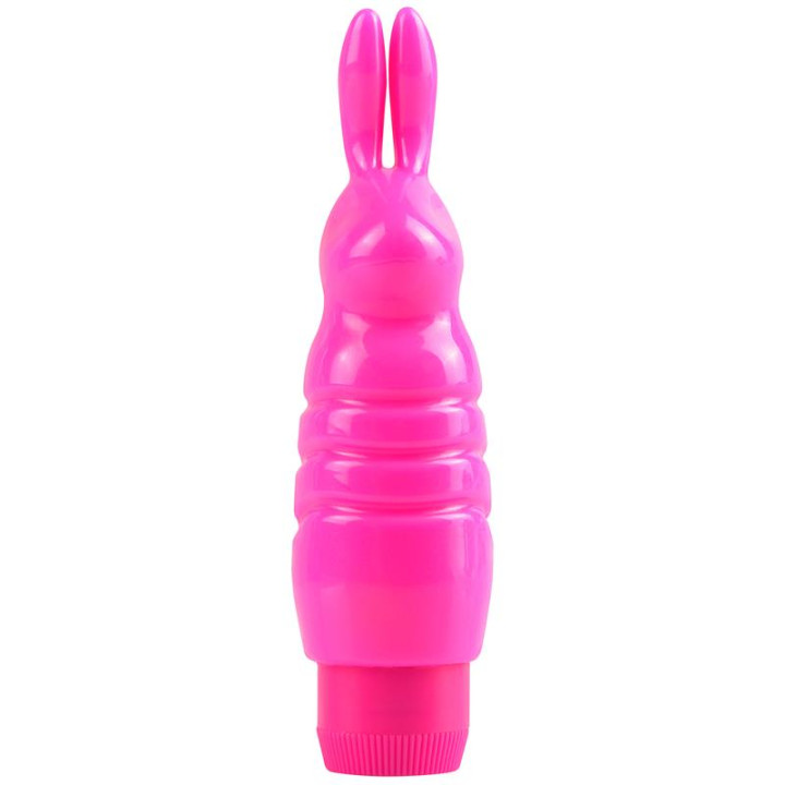Neon Mini Vibrador Luv Touch Rabbit Rosa | VibraZon