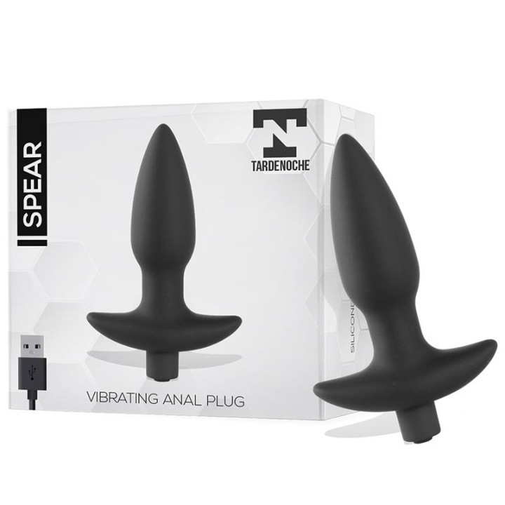 Spear Plug Anal con Vibracion USB Silicona de Tardenoche | VibraZon