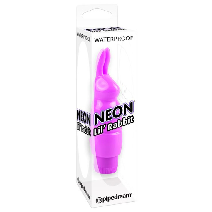 Neon Mini Vibrador Luv Touch Rabbit Púrpura | VibraZon