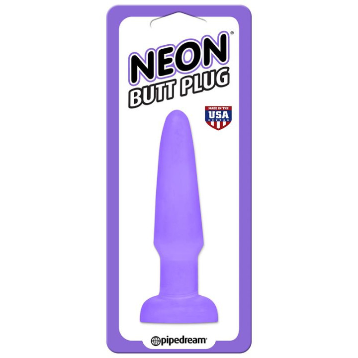 Neon Plug Anal Púrpura | VibraZon