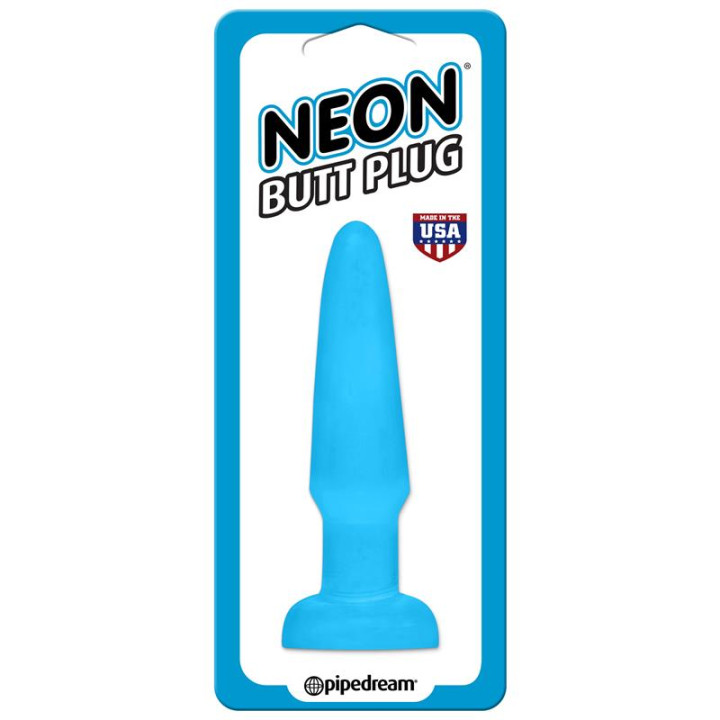 Neon Plug Anal Azul | VibraZon
