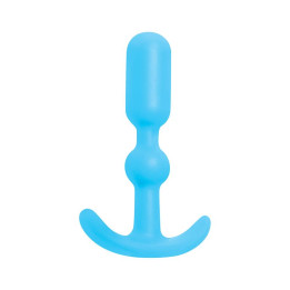 Neon Plug Anal Ancho Azul | VibraZon