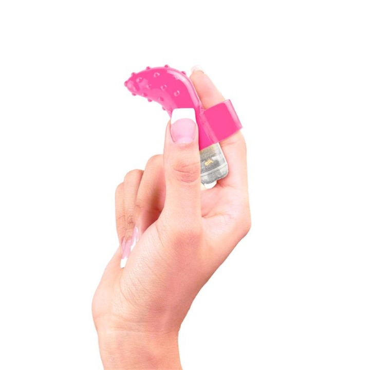 Neon Mini Vibrador Finger Fun Rosa | VibraZon