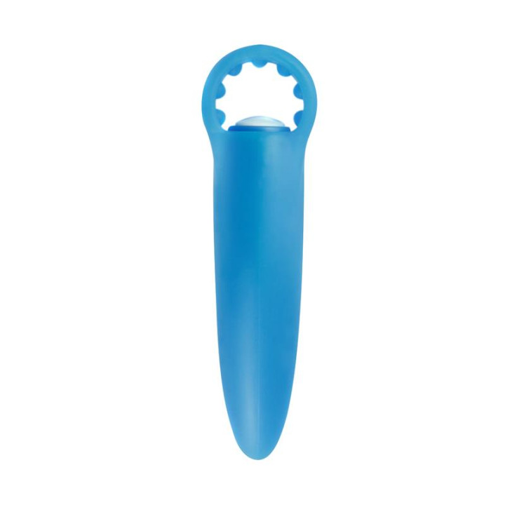 Neon Mini Vibrador Lil Finger Azul | VibraZon