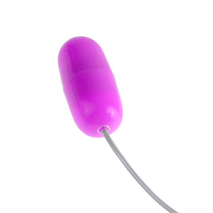 Neon Bala Vibradora a Control Remoto Luv Touch Púrpura | VibraZon