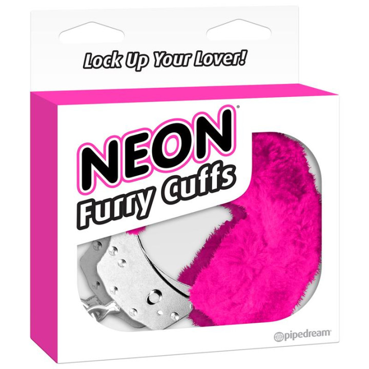 Neon Esposas Forradas Color Rosa | VibraZon