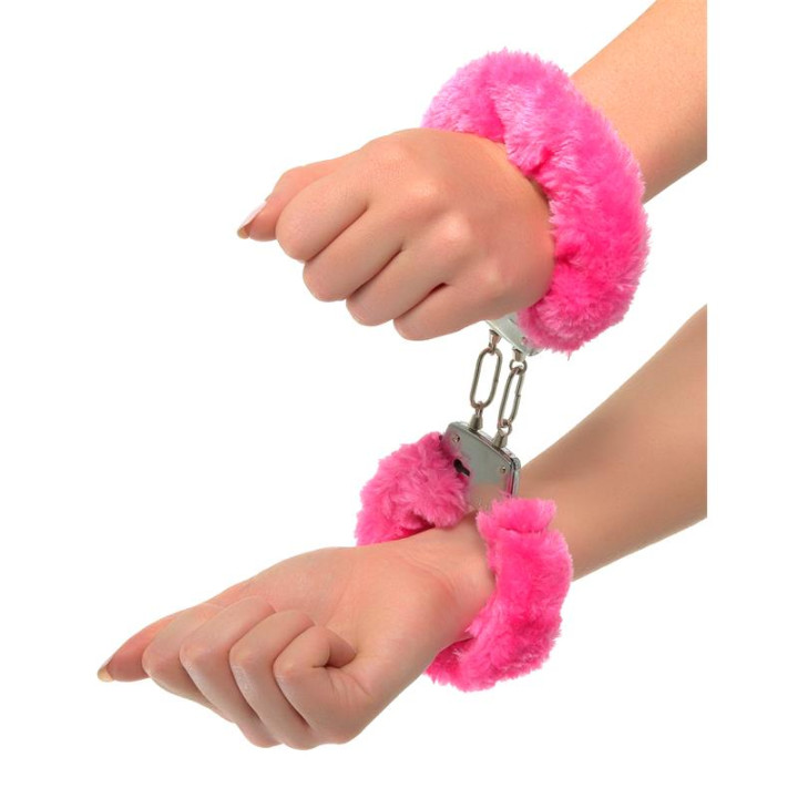 Neon Esposas Forradas Color Rosa | VibraZon