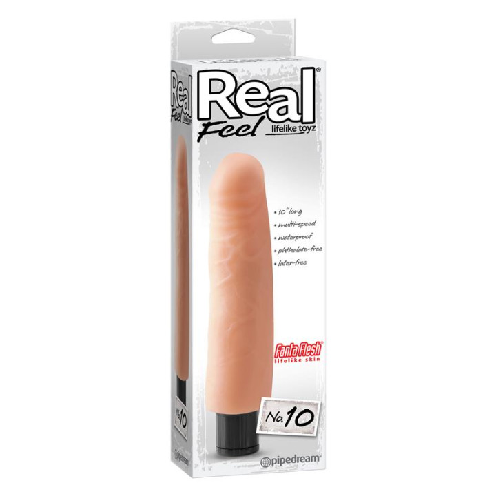 Vibrador Realista No. 10 Natural de Real Feel | VibraZon