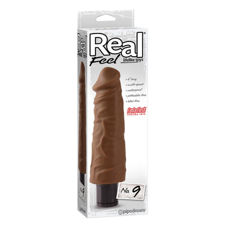 Vibrador Realista No. 9 Bronceado de Real Feel | VibraZon