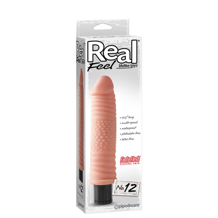 Vibrador Realista No. 12 Natural de Real Feel | VibraZon