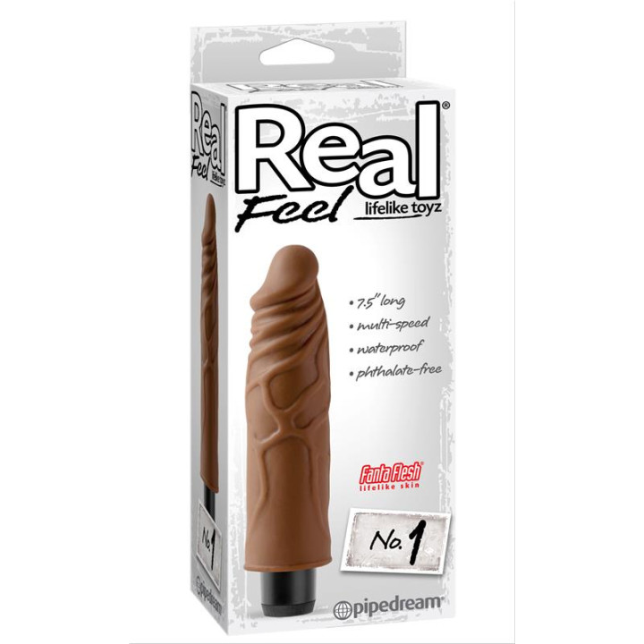 Vibrador Realista No. 1 Bronceado de Real Feel | VibraZon