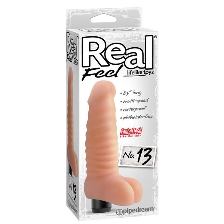 Vibrador Realista No. 13 Natural de Real Feel | VibraZon