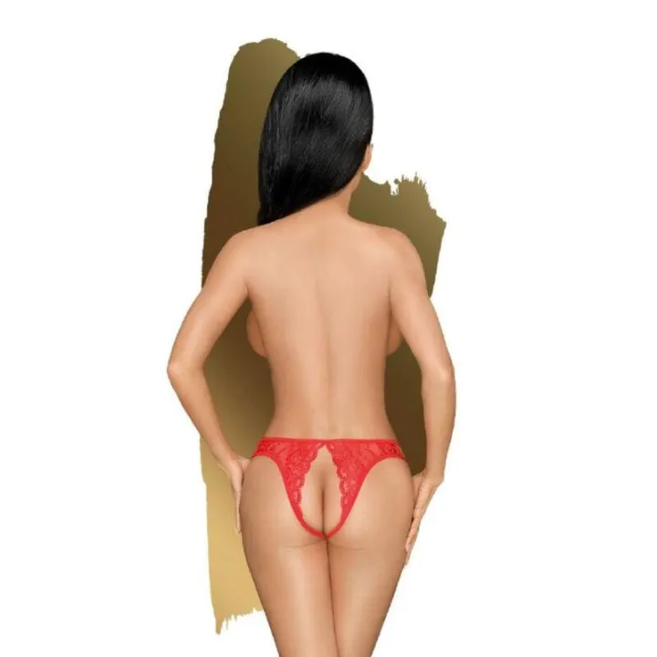 Naughty Valentine Braguitas Abiertas Rojo de Penthouse