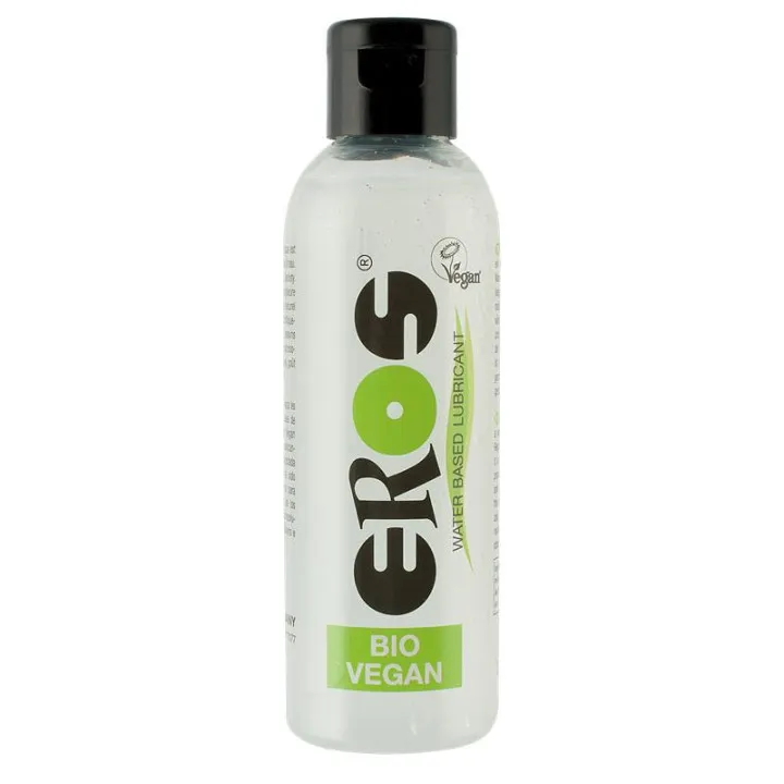 Lubricante Base Agua Vegano 100% Natural 100 ml de Eros