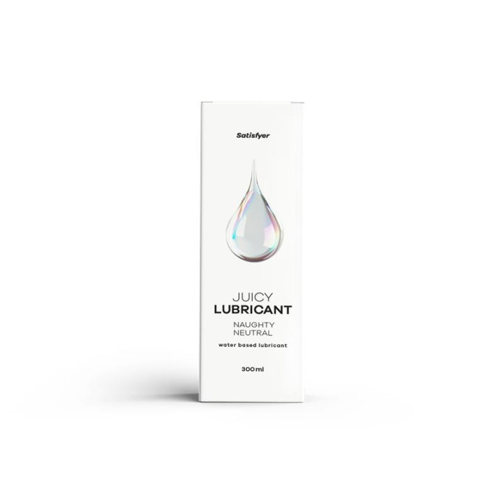 Lubricante Base Agua Naughty Neutral 300 ml de Satisfyer | VibraZon