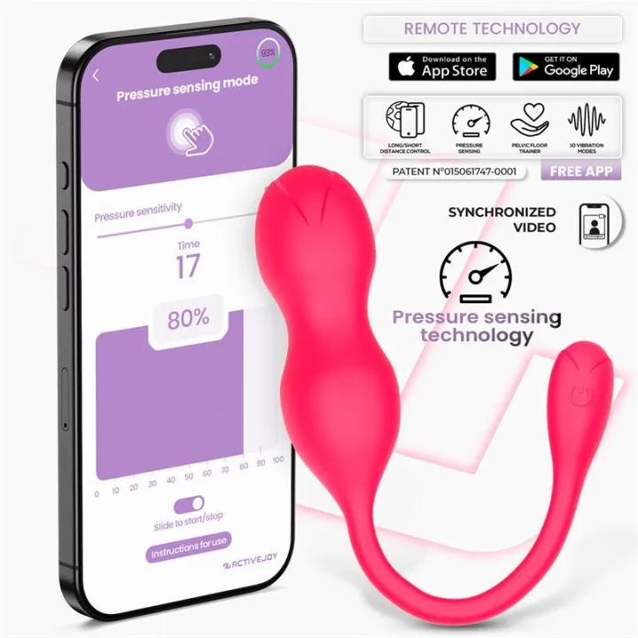 Kyra Entrenador de Suelo Pélvico con Sensor de Presión y APP de Intoyou App Series