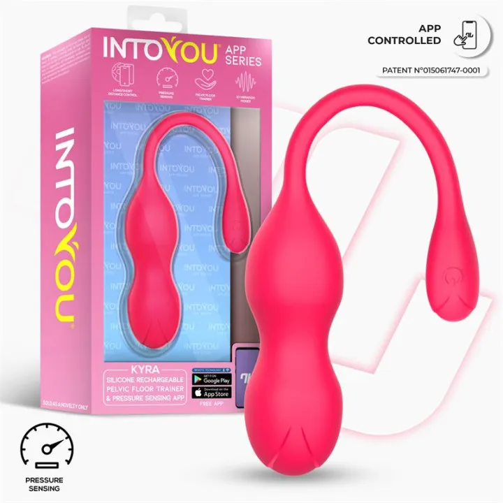 Kyra Entrenador de Suelo Pélvico con Sensor de Presión y APP de Intoyou App Series