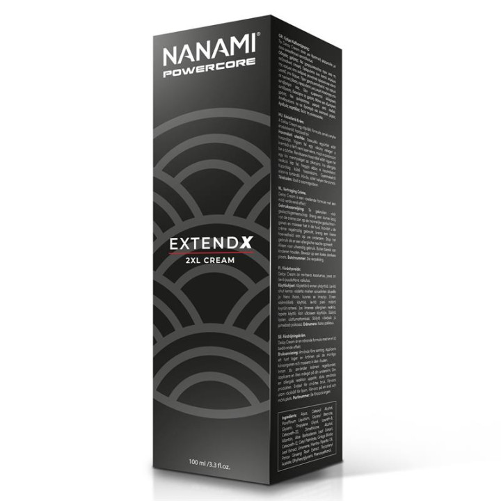 Powercore Extend X Crema XXL 100 ml de Nanami | VibraZon