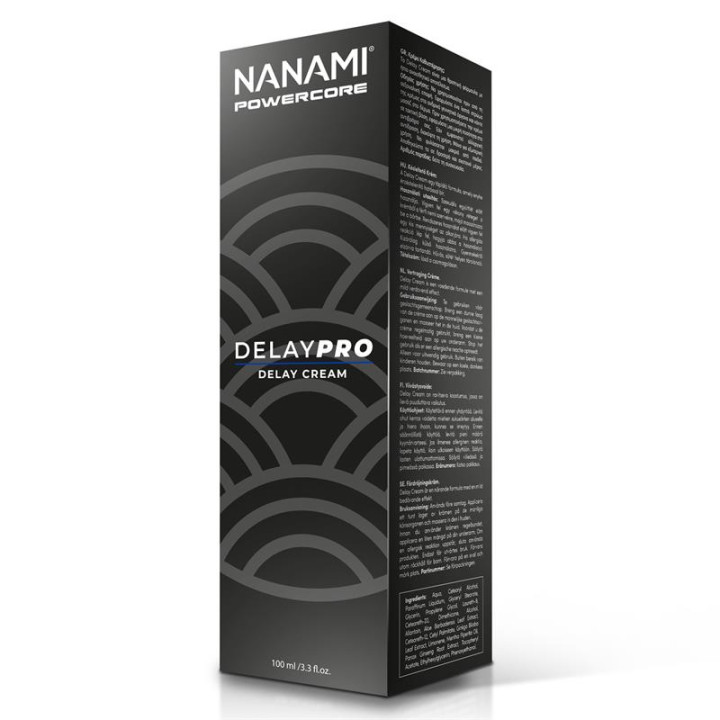 Powercore Delay Pro Delay Crema Retardante 100 ml de Nanami | VibraZon