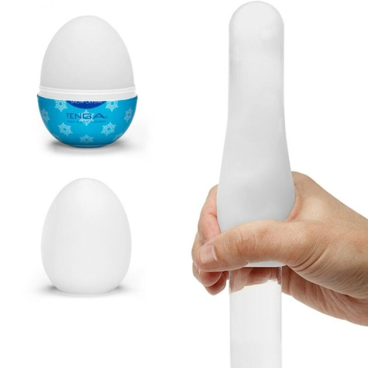 Huevo Masturbador Snow de Tenga | VibraZon