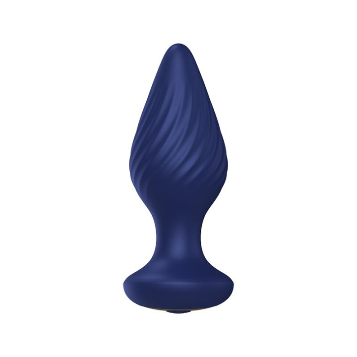 Spiral Plug Anal con Vibración y Control Remoto de Chisa | VibraZon