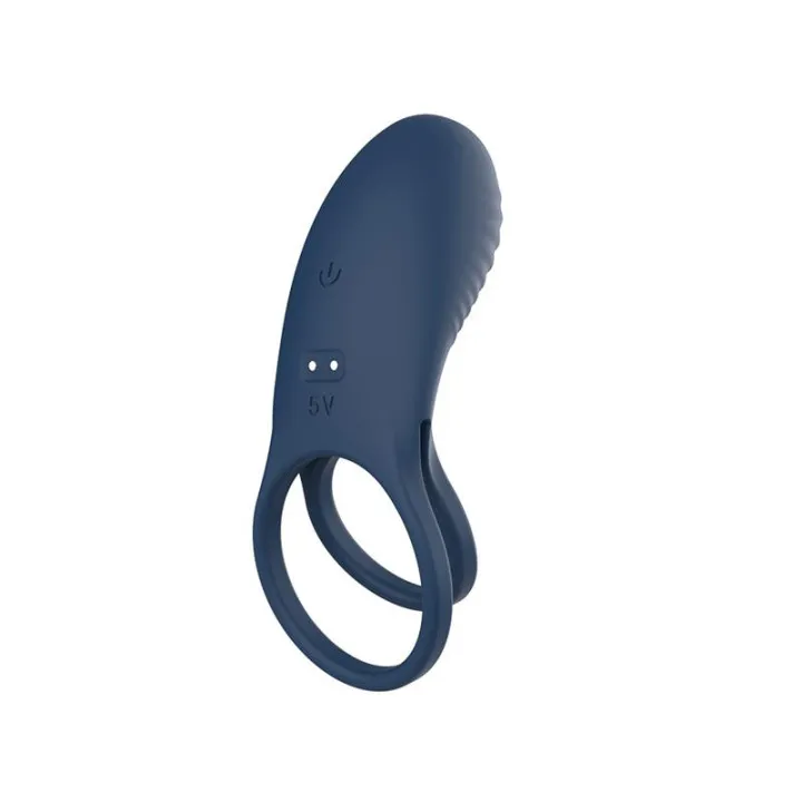Cuttlefish Anillo para el Pene con Vibración de Chisa