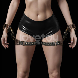 Rebellion Reign Set de Restricciones para Muslos y Muñecas de Lovetoy | VibraZon