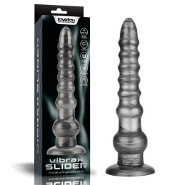 Vibrax Slider Dildo Anal con Vibración King Sized 12.5 de Lovetoy | VibraZon