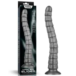 Vibrax Slider Dildo anal con Vibración King Sized 14.5 de Lovetoy