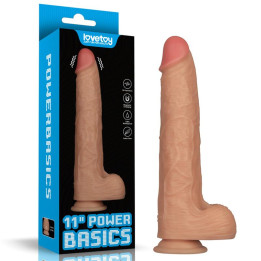 Power Basics Dildo con Vibración 11 de Lovetoy | VibraZon