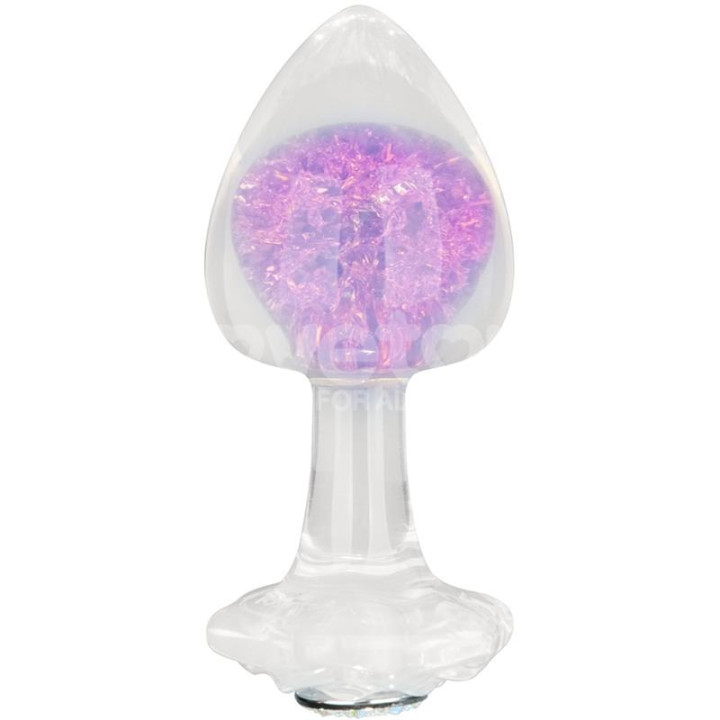 Gemoria Plug Anal de Silicona con Esfera de Cristal de Lovetoy | VibraZon